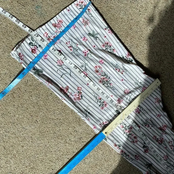 One Clothing Los Angeles Floral Print Wide Leg Summer Beach Romper Women Size M - Picture 4 of 9